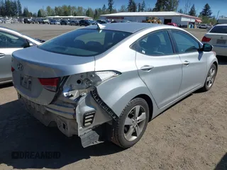 2013 Hyundai Elantra GLS z VIN 5NPDH4AE4DH333340, wystawiony jako IAAI lot #42068261 z przebiegiem 122 863 mil mil oraz . Historia ofert i sprzedaży dostępna na DreamBid. Obrazek 4.