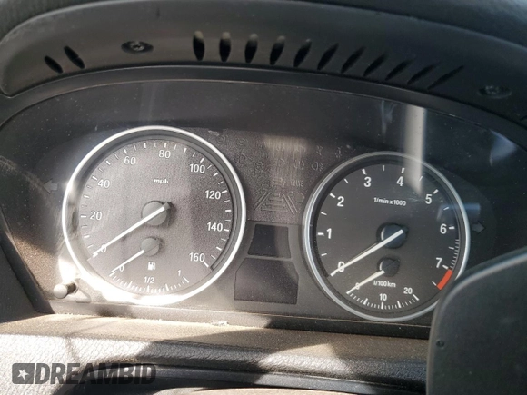 2012 BMW X5 35i with VIN 5UXZV4C51CL764495, listed as a Copart auction lot 48718915 with Not provided miles and Salvage title. Bid and sale history available at DreamBid. Image 9.