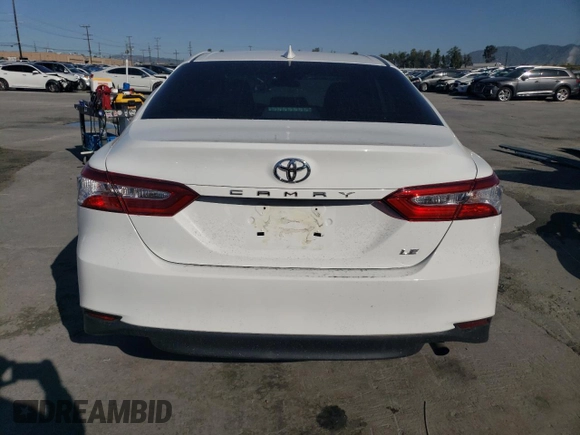 2020 Toyota Camry LE with VIN 4T1C11AK5LU944417, listed as a Copart auction lot 47455145 with 52,562 mi miles and Salvage Title. Bid and sale history available at DreamBid. Image 6.