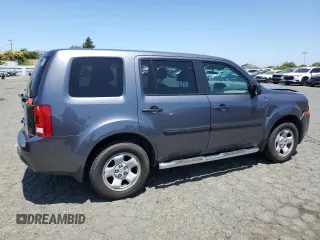 2014 Honda Pilot LX with VIN 5FNYF3H29EB026033, listed as a Copart auction lot 62529725 with 108,984 mi miles and Salvage title. Bid and sale history available at DreamBid. Image 3.