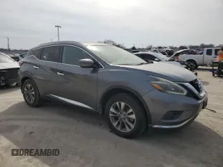 2018 Nissan Murano S with VIN 5N1AZ2MG3JN199428, listed as a Copart auction lot 45089395 with 180,385 mi miles and Salvage Title. Bid and sale history available at DreamBid. Image 4.