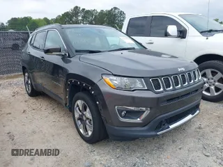 2021 Jeep Compass Limited with VIN 3C4NJCCB6MT523419, listed as a IAAI auction lot 42034333 with 22,080 mi miles. Bid and sale history available at carsss.com. Image 1.