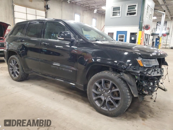 2020 Jeep Grand Cherokee High Altitude with VIN 1C4RJFCT5LC388388, listed as a Copart auction lot 50185075 with 55,205 mi miles and Salvage title. Bid and sale history available at DreamBid. Image 4.