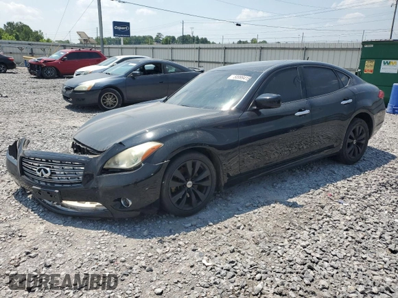 2011 Infiniti M with VIN JN1BY1AP3BM326103, listed as a Copart auction lot 58999415 with 163,659 mi miles and Salvage title. Bid and sale history available at DreamBid. Image 1.