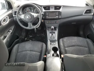 2017 Nissan Sentra S with VIN 3N1AB7AP3HY386307, listed as a Copart auction lot 45394025 with 196,135 mi miles and Salvage Title. Bid and sale history available at carsss.com. Image 8.