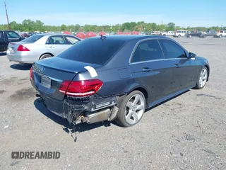 2014 Mercedes-Benz E 350 Sport with VIN WDDHF5KB8EA985121, listed as a IAAI auction lot 42124448 with 96,412 mi miles and . Bid and sale history available at DreamBid. Image 4.