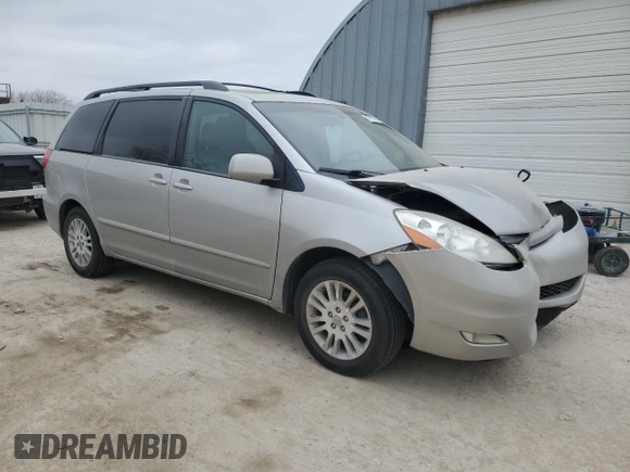 2008 Toyota Sienna XLE with VIN 5TDZK22C88S110131, listed as a Copart auction lot 47617865 with 159,036 mi miles and Salvage title. Bid and sale history available at DreamBid. Image 4.