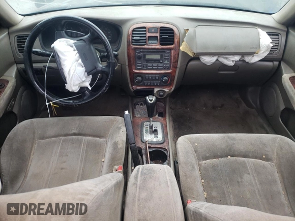 2004 Hyundai Sonata GLS with VIN KMHWF35H04A002738, listed as a Copart auction lot 56995824 with 0 mi miles and Salvage Title. Bid and sale history available at carsss.com. Image 8.