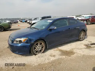 2005 Scion tC with VIN JTKDE177450043414, listed as a Copart auction lot 45733675 with 297,528 mi miles and Salvage Title. Bid and sale history available at carsss.com. Image 1.