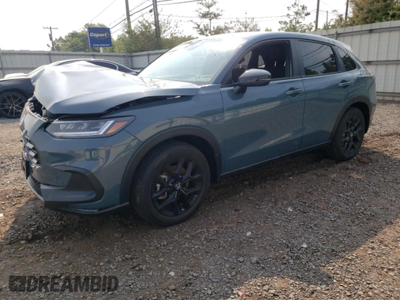 2024 Honda HR-V Sport с VIN 3CZRZ1H52RM717720, выставлен на аукционе Copart как лот 58668885 с пробегом 6 841 миль миль и Списание • Salvage title. История ставок и продаж доступна на DreamBid. Изображение 1.