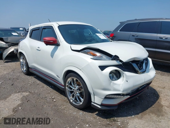 2015 Nissan Juke SL with VIN JN8AF5MV5FT560050, listed as a IAAI auction lot 42581336 with 132,426 mi miles and . Bid and sale history available at DreamBid. Image 1.