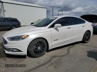 2017 Ford Fusion Hybrid SE with VIN 3FA6P0LU8HR142229, listed as a Copart auction lot 57079925 with 118,629 mi miles and Salvage title. Bid and sale history available at DreamBid. Image 1.