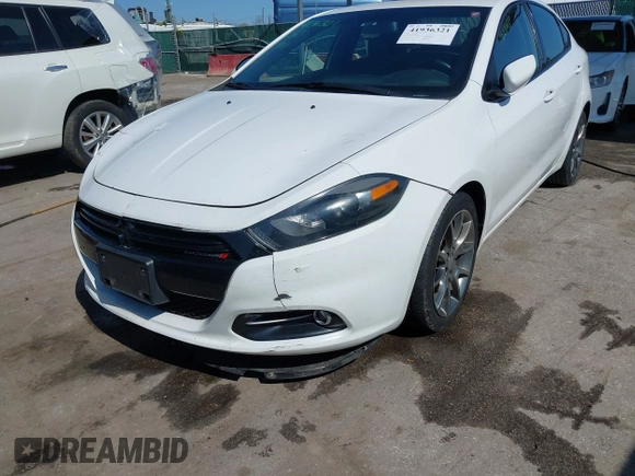 2014 Dodge Dart SXT with VIN 1C3CDFBB1ED926544, listed as a IAAI auction lot 41936321 with 82,897 mi miles. Bid and sale history available at carsss.com. Image 6.