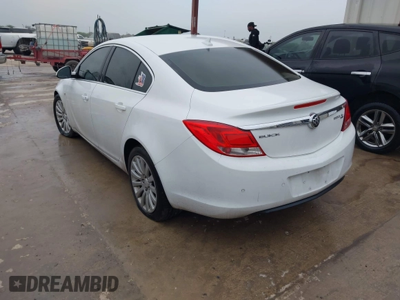 2011 Buick Regal CXL RL3 with VIN W04GR5EC8B1006818, listed as a IAAI auction lot 41868115 with 135,579 mi miles and . Bid and sale history available at DreamBid. Image 3.