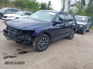 2021 Volkswagen Tiguan S с VIN 3VV1B7AX3MM150773, выставлен на аукционе IAAI как лот 42071532 с пробегом 45 284 миль миль и . История ставок и продаж доступна на DreamBid. Изображение 2.