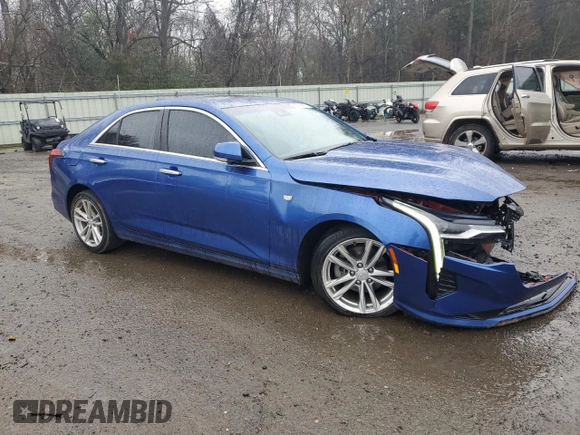 2021 Cadillac CT4 Luxury z VIN 1G6DJ5RK5M0134172, wystawiony jako Copart lot #43145415 z przebiegiem 83 054 mil mil oraz Szkoda całkowita • Salvage title. Historia ofert i sprzedaży dostępna na DreamBid. Obrazek 4.