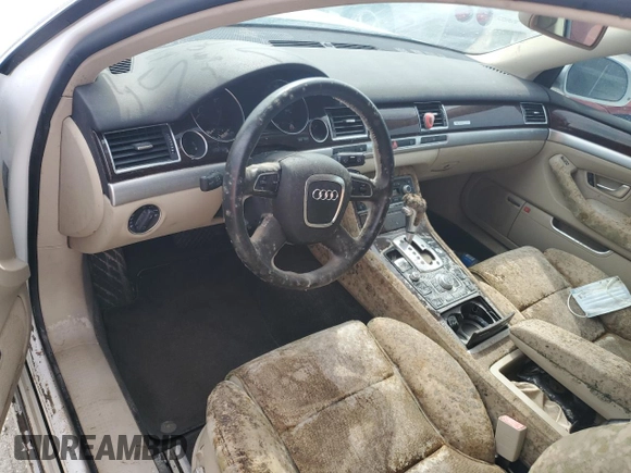 2009 Audi A8 L 4.2L with VIN WAUMV94E79N002967, listed as a Copart auction lot 76050044 with 0 mi miles and Non Repairable. Bid and sale history available at carsss.com. Image 8.