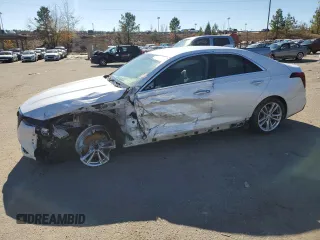 2020 Cadillac CT4 Luxury with VIN 1G6DA5RK5L0135563, listed as a Copart auction lot 84494264 with 0 mi miles and Salvage Title. Bid and sale history available at carsss.com. Image 1.