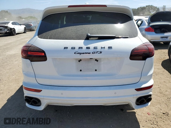 2016 Porsche Cayenne GTS with VIN WP1AD2A20GLA76054, listed as a Copart auction lot 55176615 with 54,274 mi miles and Salvage title. Bid and sale history available at DreamBid. Image 6.