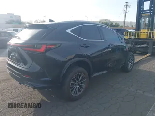 2023 Lexus NX with VIN 2T2GGCEZ7PC018994, listed as a IAAI auction lot 41528783 with 42,420 mi miles. Bid and sale history available at carsss.com. Image 4.