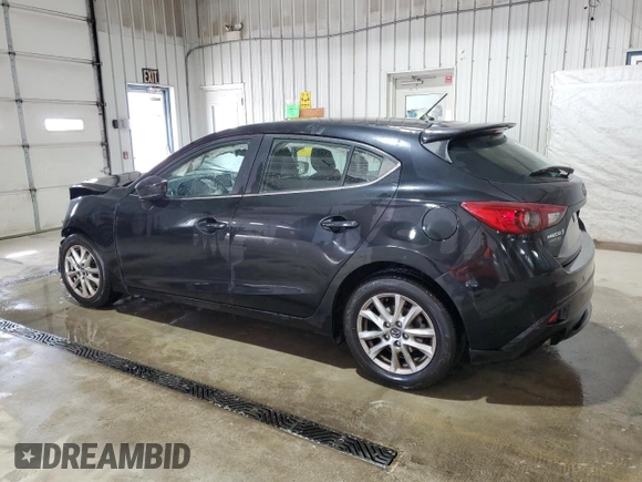 2016 Mazda 3 i Touring with VIN 3MZBM1L78GM265376, listed as a Copart auction lot 53938865 with 64,192 mi miles and Salvage Title. Bid and sale history available at DreamBid. Image 2.