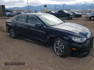 2022 Hyundai Sonata SEL z VIN KMHL64JA6NA218807, wystawiony jako Copart lot #54206435 z przebiegiem 29 756 mil mil oraz Szkoda całkowita • Salvage title. Historia ofert i sprzedaży dostępna na DreamBid. Obrazek 4.