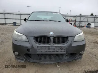 2008 BMW 5 Series 550i with VIN WBANW53568CT53794, listed as a Copart auction lot 48486205 with 161,371 mi miles and Salvage Title. Bid and sale history available at carsss.com. Image 5.