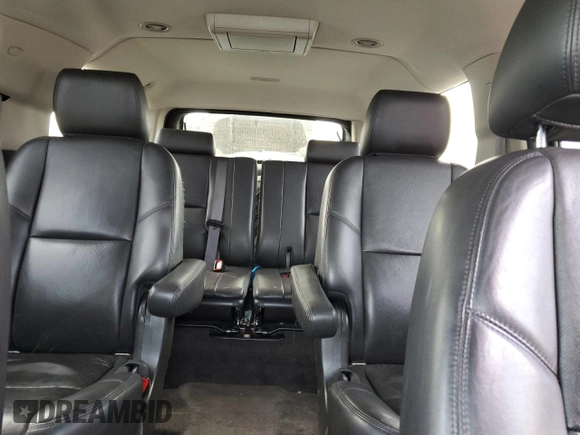 2014 GMC Yukon XL Denali with VIN 1GKS2MEFXER105451, listed as a Copart auction lot 87969055 with 195,639 mi miles and Salvage Title. Bid and sale history available at carsss.com. Image 10.