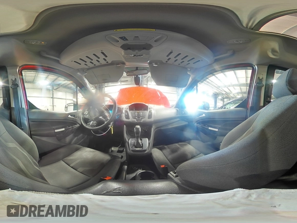 2016 Ford Transit Connect XLT with VIN NM0GE9F7XG1238027, listed as a Copart auction lot 58196335 with 137,144 mi miles and Salvage title. Bid and sale history available at DreamBid. Image 16.