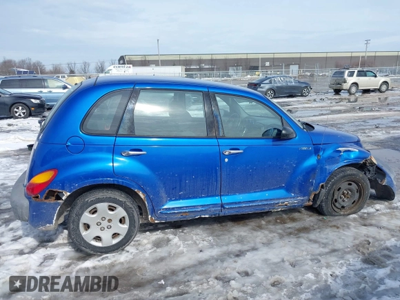 2003 Chrysler PT Cruiser with VIN 3C4FY48B73T565868, listed as a IAAI auction lot 41641855 with 156,165 mi miles. Bid and sale history available at carsss.com. Image 13.