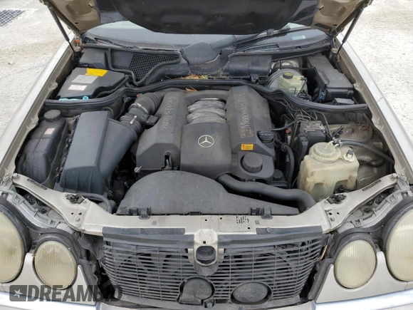 1998 Mercedes-Benz E-Class with VIN WDBJF65F3WA526398, listed as a Copart auction lot 78378434 with 0 mi miles and Salvage Title. Bid and sale history available at carsss.com. Image 11.