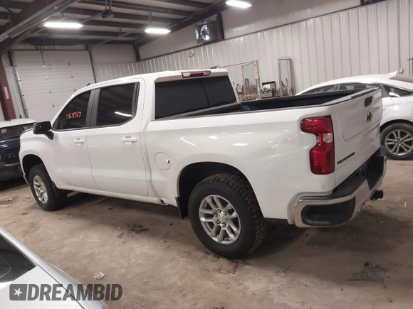 2023 Chevrolet Silverado 1500 LT with VIN 3GCUDDE85PG128770, listed as a IAAI auction lot 41675387 with 49,142 mi miles. Bid and sale history available at carsss.com. Image 14.