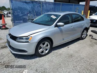 2012 Volkswagen Jetta TDI w/Premium & Nav with VIN 3VWLL7AJ3CM383063, listed as a Copart auction lot 55934865 with 131,265 mi miles and Salvage title. Bid and sale history available at DreamBid. Image 1.