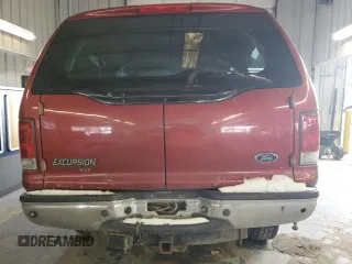 2005 Ford Excursion Special Serv with VIN 1FMSU41P95EA92439, listed as a Copart auction lot 45586135 with 379,439 mi miles and Salvage Title. Bid and sale history available at DreamBid. Image 6.
