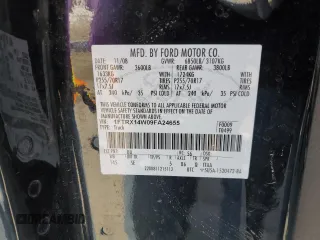 2009 Ford F-150 STX with VIN 1FTRX14W09FA24655, listed as a Copart auction lot 46085665 with Not Provided miles and Salvage Title. Bid and sale history available at DreamBid. Image 15.