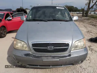 2004 Kia Sedona LX with VIN KNDUP131046534898, listed as a Copart auction lot 75387904 with 0 mi miles and Non Repairable. Bid and sale history available at carsss.com. Image 5.