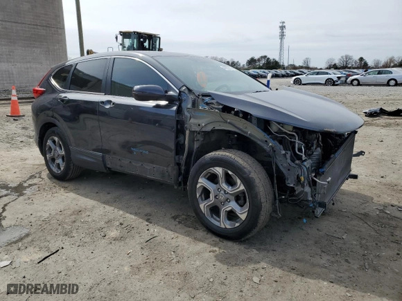 2018 Honda CR-V EX-L with VIN 2HKRW2H80JH616345, listed as a Copart auction lot 49852265 with 139,026 mi miles and Salvage Title. Bid and sale history available at carsss.com. Image 4.