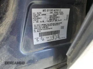 2004 Ford F-150 XLT с VIN 1FTPW12524KD40191, выставлен на аукционе Copart как лот 63280245 с пробегом Не указан миль и Списание • Salvage title. История ставок и продаж доступна на DreamBid. Изображение 12.