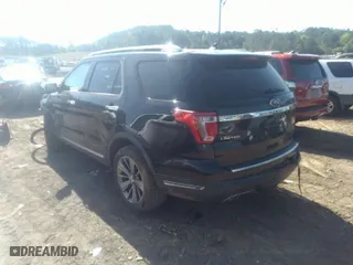 2018 Ford Explorer Limited with VIN 1FM5K7F83JGB10874, listed as a IAAI auction lot 36372917 with 90,447 mi miles. Bid and sale history available at carsss.com. Image 3.