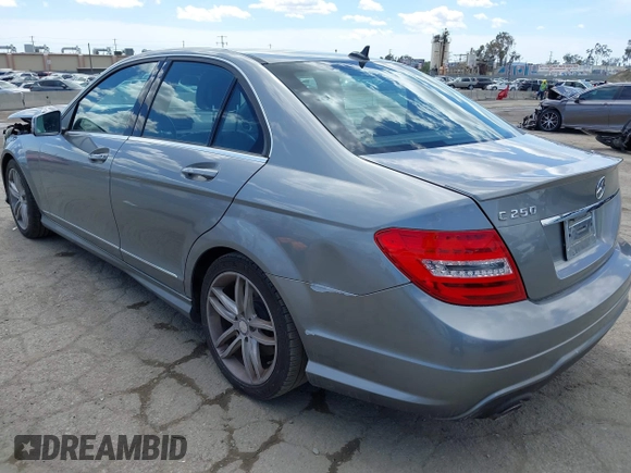 2014 Mercedes-Benz C-Class C 250 Sport with VIN WDDGF4HB3EG201759, listed as a IAAI auction lot 41828314 with 111,161 mi miles. Bid and sale history available at carsss.com. Image 3.