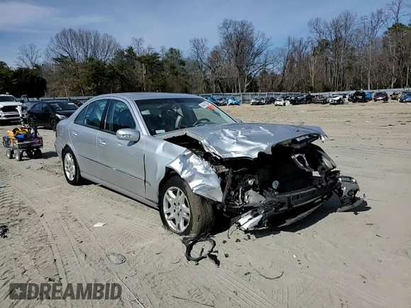 2004 Mercedes-Benz E 320 with VIN WDBUF65J44A432643, listed as a Copart auction lot 46621285 with Not Provided miles and Salvage Title. Bid and sale history available at carsss.com. Image 10.
