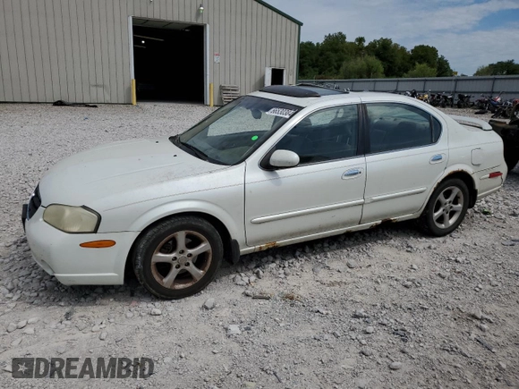 2001 Nissan Maxima SE 20th Anniversary. z VIN JN1CA31A51T310134, wystawiony jako Copart lot #66530384 z przebiegiem 172 384 mil mil oraz Szkoda całkowita • Salvage title. Historia ofert i sprzedaży dostępna na DreamBid. Obrazek 1.