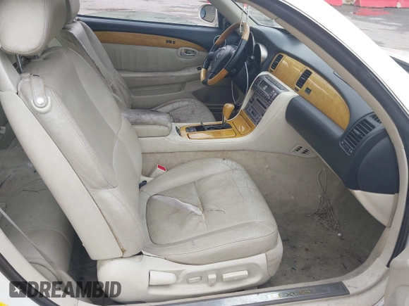 2004 Lexus SC 430 with VIN JTHFN48Y340050845, listed as a IAAI auction lot 42708440 with 129,493 mi miles and . Bid and sale history available at DreamBid. Image 5.