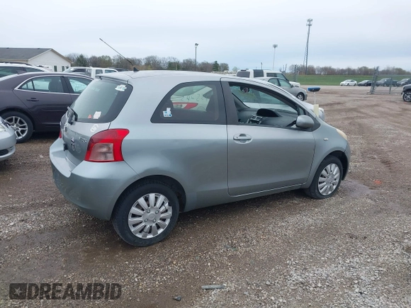 2007 Toyota Yaris with VIN JTDJT923975093430, listed as a IAAI auction lot 41755223 with 203,217 mi miles and . Bid and sale history available at DreamBid. Image 4.