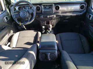 2022 Jeep Wrangler Unlimited Willys with VIN 1C4HJXDN5NW195192, listed as a Copart auction lot 80889294 with 50,847 mi miles and Salvage title. Bid and sale history available at DreamBid. Image 8.