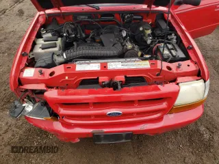 1999 Ford Ranger XLT with VIN 1FTYR14X4XPA57227, listed as a Copart auction lot 80829684 with 166,834 mi miles and Salvage Title. Bid and sale history available at DreamBid. Image 11.