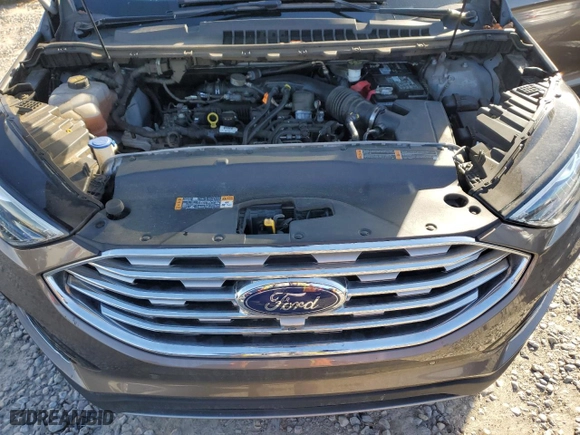 2019 Ford Edge Titanium with VIN 2FMPK3K90KBC37509, listed as a Copart auction lot 45287885 with 82,622 mi miles and Salvage Title. Bid and sale history available at carsss.com. Image 12.
