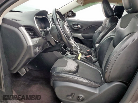 2018 Jeep Cherokee Latitude Plus with VIN 1C4PJLLB6JD518540, listed as a Copart auction lot 57513175 with 94,995 mi miles and Salvage title. Bid and sale history available at DreamBid. Image 7.