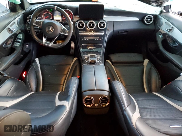 2016 Mercedes-Benz C 63 S AMG with VIN 55SWF8HB2GU113164, listed as a Copart auction lot 43981135 with 36,644 mi miles and Clean title. Bid and sale history available at DreamBid. Image 8.