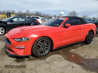 2019 Ford Mustang EcoBoost with VIN 1FATP8UH2K5109787, listed as a Copart auction lot 41433363 with 66,592 mi miles and Salvage Title. Bid and sale history available at carsss.com. Image 1.